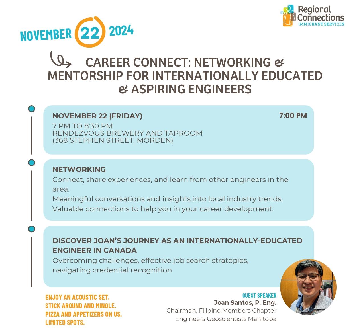 Career Connect: Networking and Mentorship for Internationally Educated and Aspiring Engineers